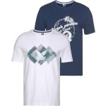 Reduzierte Weiße Ocean Sports Wear T-Shirts aus Jersey für Herren Größe 3 XL Große Größen 