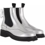 Off-White Boots & Stiefeletten - Laminate Chelsea Boot - für Damen - aus Leder & Gummi & Leder & metallischer Effekt - Gr. 36 (EU)
