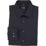 Reduzierte Schwarze Business OLYMP Level Five Slim Fit Hemden für Herren Größe S 