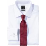 Reduzierte Weiße Business Langärmelige OLYMP Luxor Anzughemden & Businesshemden für Herren 