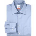 Blaue Business Langärmelige OLYMP Luxor Anzughemden & Businesshemden für Herren Größe S 