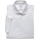 Weiße Klassische Kurzärmelige OLYMP Level Five Kurzarmhemden aus Baumwollmischung für Herren 