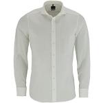 Reduzierte Beige Langärmelige OLYMP Level Five Hemden mit Umschlagmanschetten aus Baumwolle für Herren Einheitsgröße 