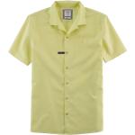 Gelbe Casual Kurzärmelige OLYMP Level Five Kurzarmhemden aus Baumwolle für Herren Größe XXL 