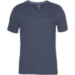 Reduzierte Blaue OLYMP Level Five T-Shirts aus Elastan für Herren Größe XXL 
