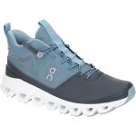 Reduzierte Hellblaue On Cloud Hi Hohe Sneaker Schnürung aus Textil mit herausnehmbarem Fußbett für Damen Größe 37,5 