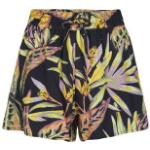 Bunte O'Neill Tropical Flower Shorts & kurze Hosen Blumen aus Viskose für Damen Größe L 