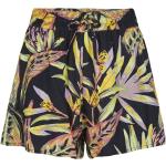 Bunte O'Neill Tropical Flower Shorts & kurze Hosen Blumen aus Viskose für Damen Größe M 