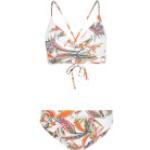 Bunte O'Neill Tropical Flower Bikini Sets Blumen für Damen Größe S 