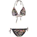 Bunte Klassische O'Neill Tropical Flower Bikini Sets aus Polyamid für Damen Größe S 