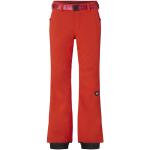 Reduzierte Rote Wasserdichte Atmungsaktive O'Neill Snowboardhosen aus Polyester für Damen Größe S 
