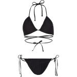 Schwarze O'Neill Bikini Sets aus Elastan für Damen Größe L 