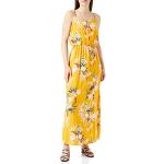 ONLY Damen Onlnova Life Strap Maxi Dress Aop Ptm, Golden Yellow/Aop:333 Devon, 40