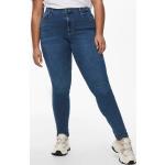 Reduzierte Blaue ONLY Skinny Jeans für Damen Größe XXL Große Größen 