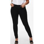 Schwarze ONLY Skinny Jeans für Damen Größe XL Große Größen 