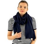 Reduzierte Blaue ONLY Crinkle Crinkle-Schals für Damen Einheitsgröße 
