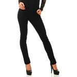 Reduzierte Schwarze ONLY Slim Jeans aus Denim für Damen Größe XS 