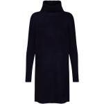 Schwarze ONLY Winterkleider aus Polyester für Damen Größe XL 