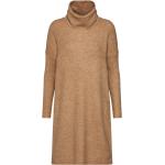Beige Casual ONLY Winterkleider aus Polyester für Damen Größe L 