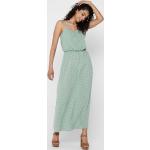 Reduzierte Grüne ONLY Maxi Maxikleider & lange Kleider aus Jersey für Damen Größe L 