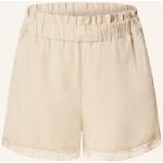 Beige ONLY Shorts & kurze Hosen aus Viskose für Damen Größe XS 