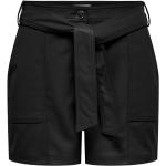 Schwarze Klassische ONLY Shorts & kurze Hosen für Damen Größe XL 