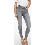 Graue Klassische ONLY Skinny Skinny Jeans aus Denim für Damen Größe S 