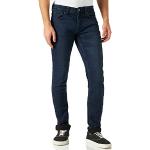 Reduzierte Dunkelblaue Only & Sons Slim Jeans aus Denim für Herren Weite 32, Länge 32 