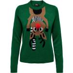Bunte ONLY Weihnachtspullover & Christmas Sweater für Damen Größe M 