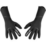Reduzierte Schwarze Wasserdichte Orca Lange Handschuhe aus Neopren für Herren Größe M 