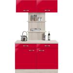 Rote Moderne Optifit Küchenschränke 