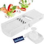 Weiße Orion Gemüsehobel aus Kunststoff rostfrei 