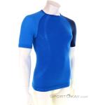 Reduzierte Blaue Kurzärmelige Ortovox T-Shirts aus Wolle für Herren Größe XXL 