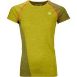 Gelbe Ortovox T-Shirts für Herren Größe S 