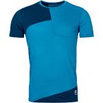 Blaue Ortovox T-Shirts aus Wolle für Herren Größe XL 