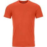 Rote Ortovox T-Shirts aus Wolle für Damen Größe S 