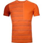 Ortovox 185 Rock'N'Wool Short Sleeve Men desert orange (Auslaufware) (XXL)