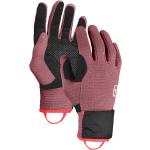 Ortovox Damen Fleece Grid Cover Handschuhe (Größe M, pink)