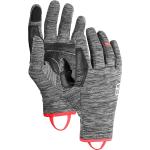 Graue Ortovox Touchscreen-Handschuhe aus Elastan für Damen Größe 10 