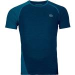 Blaue Ortovox T-Shirts aus Lyocell für Herren Größe XL 