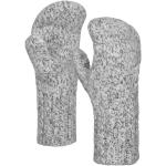 Graue Klassische Ortovox Swisswool Winterhandschuhe aus Wolle Größe 8 