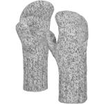 Reduzierte Graue Nachhaltige Streetwear Ortovox Swisswool Fausthandschuhe aus Wolle für Herren Größe XL 