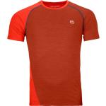 Orange Ortovox T-Shirts Orangen aus Wolle für Herren Größe L 