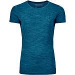 Blaue Ortovox T-Shirts aus Wolle für Damen Größe XS 