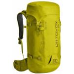 Gelbe Ortovox Peak Tourenrucksäcke 38 l aus Kunstfaser mit Stockhalterung für Damen 
