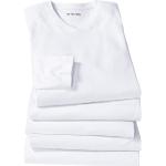 Reduzierte Weiße Langärmelige Otto Kern V-Ausschnitt V-Shirts aus Baumwolle für Herren Größe XL 