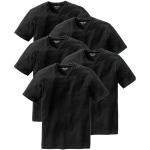 Reduzierte Schwarze Otto Kern V-Ausschnitt V-Shirts aus Baumwolle für Herren Größe XL 