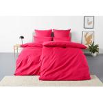 Reduzierte Pinke Bettwäsche & Bettbezüge aus Baumwolle 200x200 cm 2 Teile 