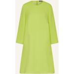 Hellgrüne 3/4-ärmelige Oui Kleider A-Linie aus Polyester für Damen Größe XS 