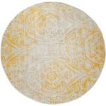 Gelbe Paco Home Outdoor-Teppiche 160 cm aus Polypropylen 